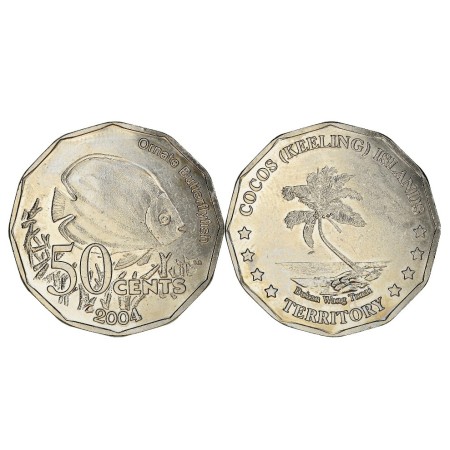 Cocos (Keeling) Islands 2004 - 50 cents UNC