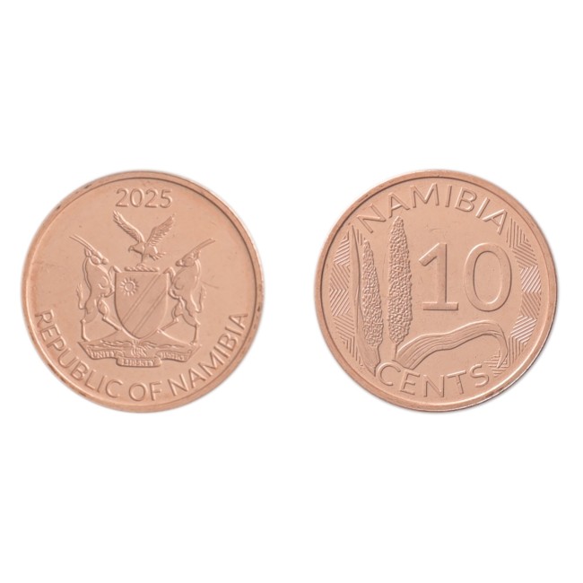 Namibia 2025 - 10 cents UNC