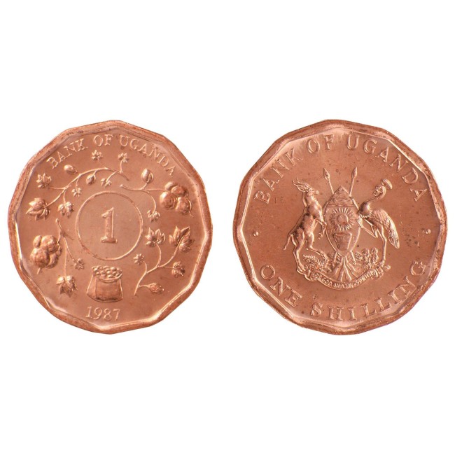 Uganda 1987 - 1 shilling UNC