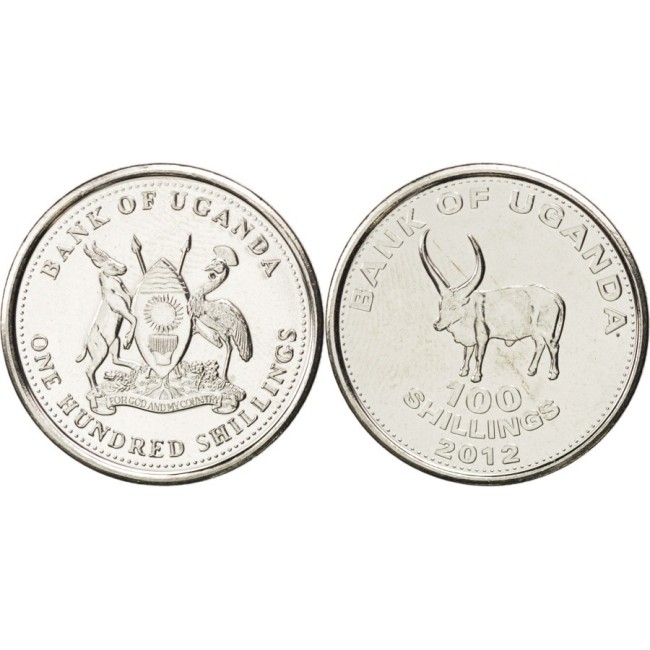 Uganda 2012 - 100 shillings UNC