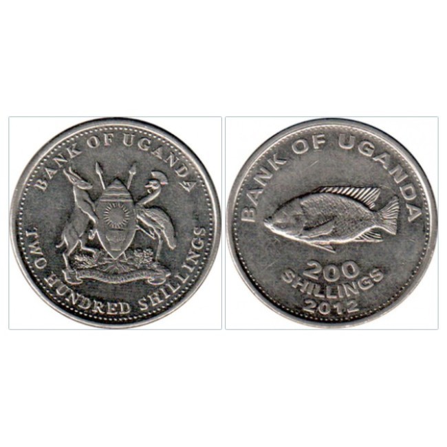 Uganda 2012 - 200 shillings UNC