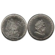 Insulele Cook 2010 - 50 cents UNC