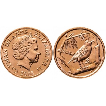 Insulele Cayman 2008 - 1 cent UNC