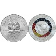 Papua New Guinea 2025 - 50 toea, comemorativa, UNC