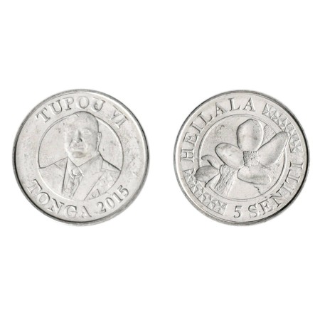 Tonga 2015 - 5 seniti UNC