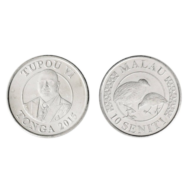 Tonga 2015 - 10 seniti UNC