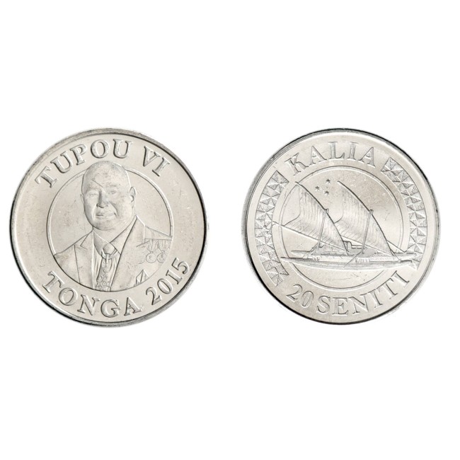 Tonga 2015 - 20 seniti UNC