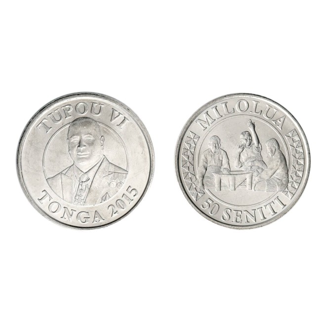 Tonga 2015 - 50 seniti UNC