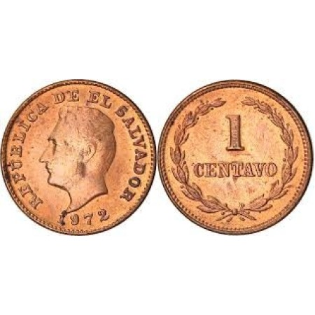 El Salvador 1972 - 1 centavo UNC