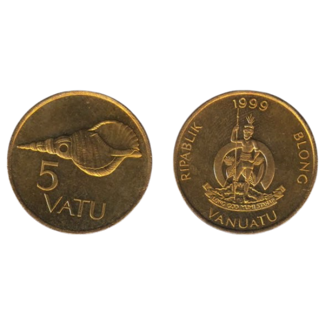 Vanuatu 1999 - 5 vatu UNC