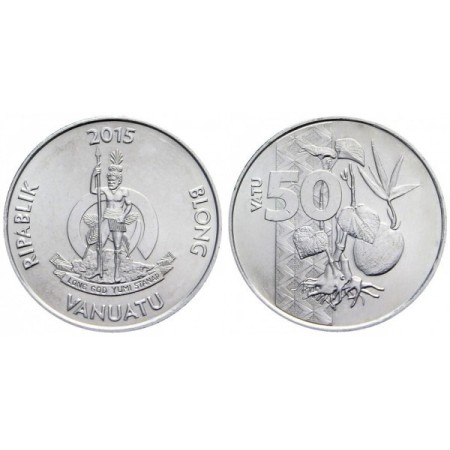 Vanuatu 2015 - 50 vatu UNC