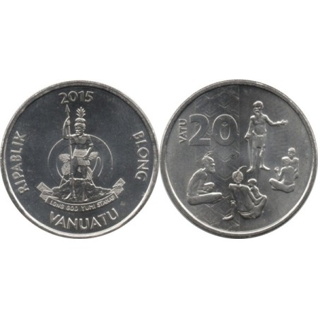 Vanuatu 2015 - 20 vatu UNC