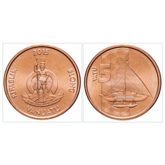 Vanuatu 2015 - 5 vatu UNC