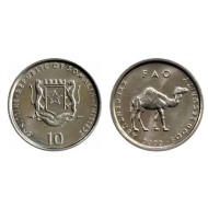 Somalia 2000 - 10 shillings, FAO, cămila,  UNC