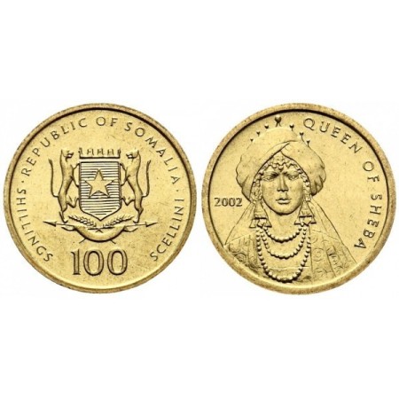 Somalia 2002 - 100 shillings, Queen of Sheba, UNC
