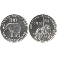 Eritrea 1997 - 100 cents UNC