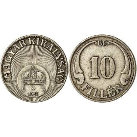 Ungaria 1927 - 10 filler