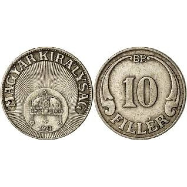 Ungaria 1927 - 10 filler