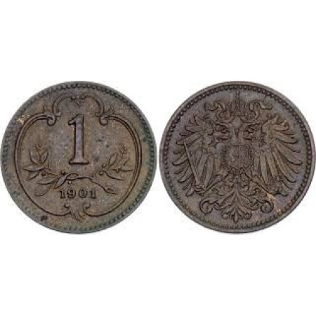 Austria 1901 - 1 heller