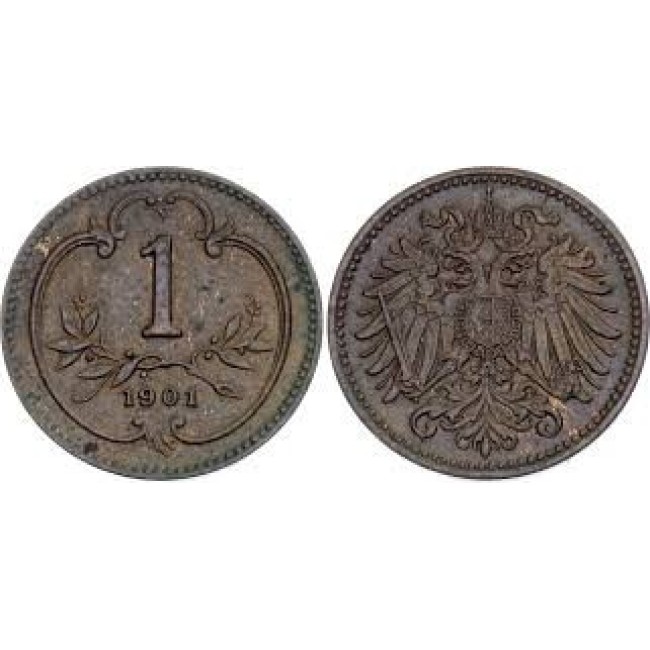 Austria 1901 - 1 heller
