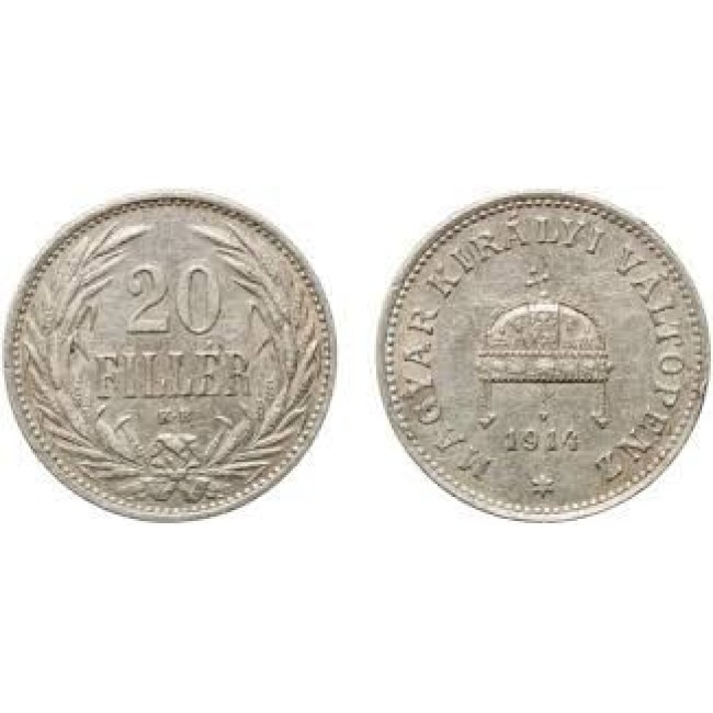 Ungaria 1914 - 20 filler