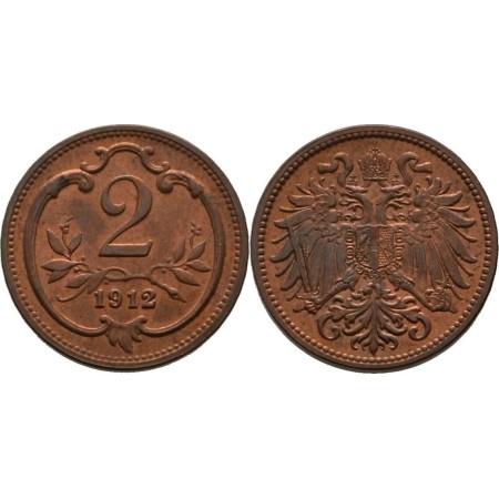 Austria 1912 - 2 heller