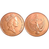 Insulele Solomon 2005 - 2 cents UNC