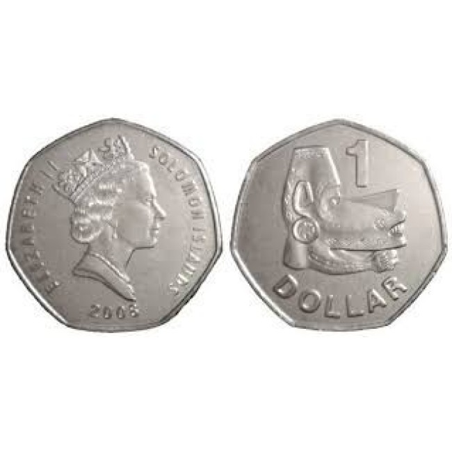 Insulele Solomon 2008 - 1 dollar UNC