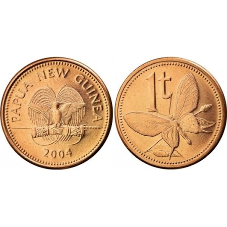 Papua New Guinea 2004 - 1 toea UNC