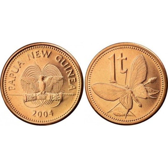 Papua New Guinea 2004 - 1 toea UNC