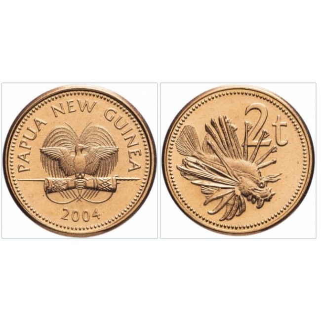 Papua New Guinea 2004 - 2 toea UNC