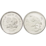 Papua New Guinea 2005 - 5 toea UNC