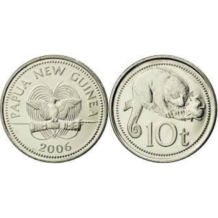 Papua New Guinea 2006 - 10 toea UNC