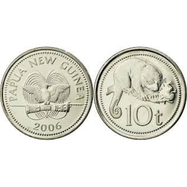 Papua New Guinea 2006 - 10 toea UNC