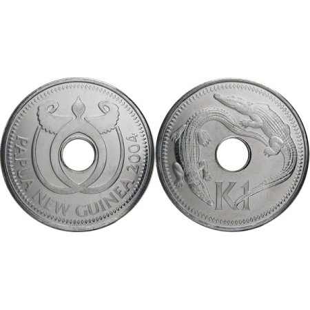 Papua New Guinea 2004 - 1 kina UNC