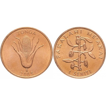 Tonga 2005 - 1 seniti UNC