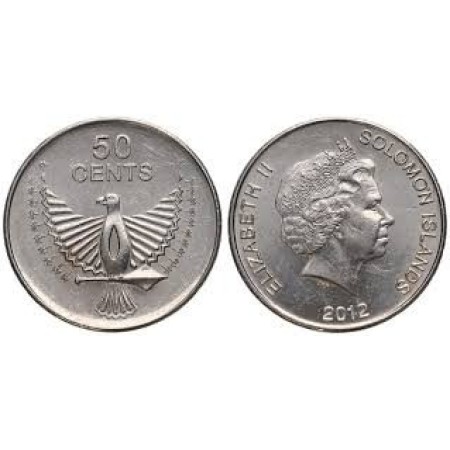 Insulele Solomon 2012 - 50 cents UNC