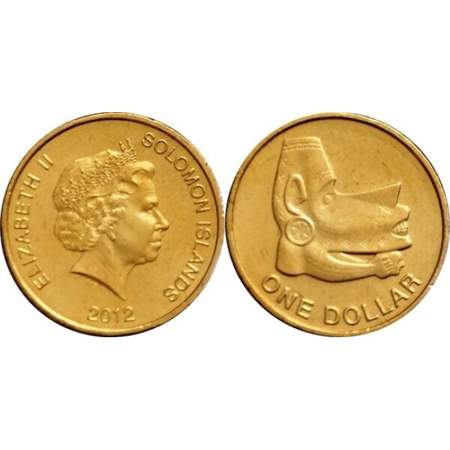 Insulele Solomon 2012 - 1 dollar UNC