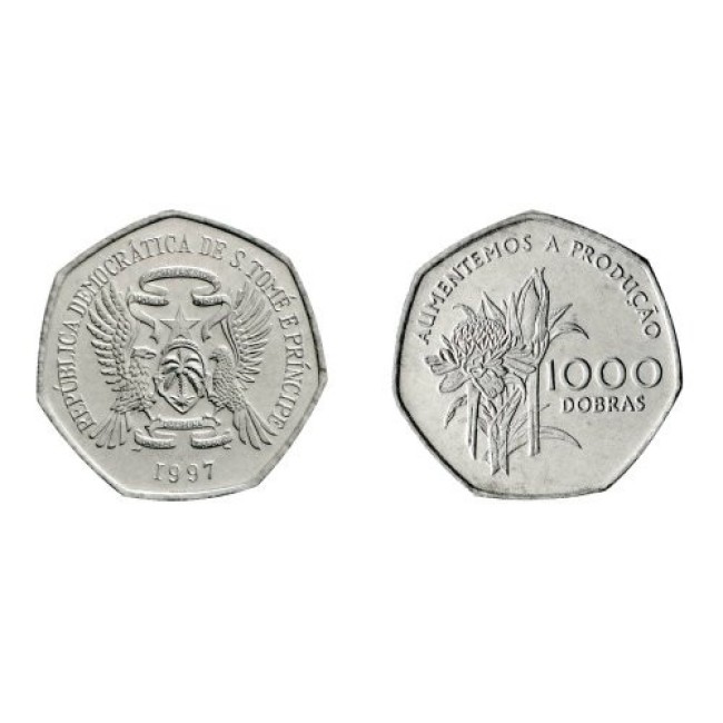 Sao Tome e Principe 1997 - 1000 dobras UNC