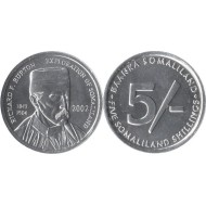 Somaliland 2002 - 5 shillings UNC