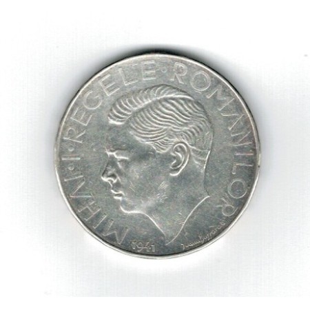 Romania 1941 - 500 lei, argint, Regele Mihai