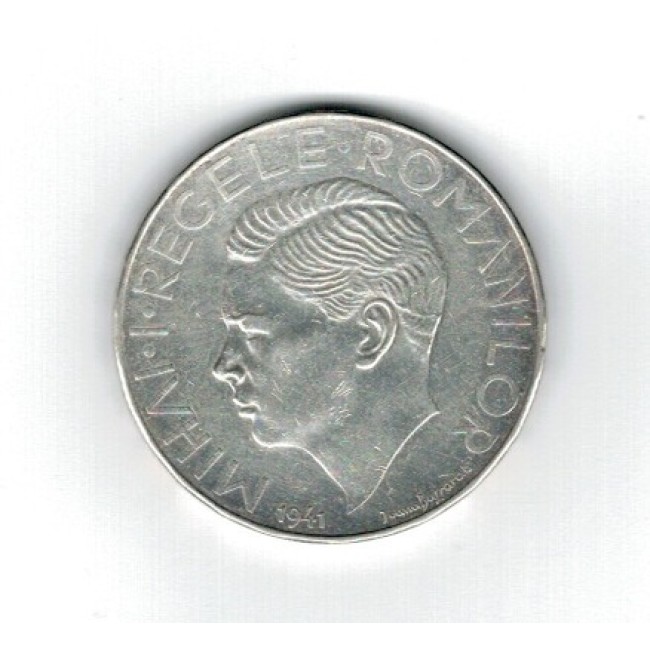 Romania 1941 - 500 lei, argint, Regele Mihai