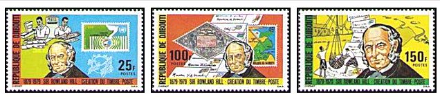 Djibouti 1979 - Sir Rowland Hill, serie neuzata