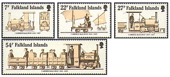 Falkland Islands 1985 - Locomotive, serie neuzata