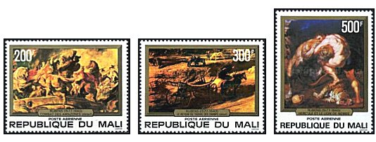 Mali 1978 - picturi-Rubens, serie neuzata