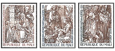 Mali 1979 - Craciun-Durer, serie neuzata