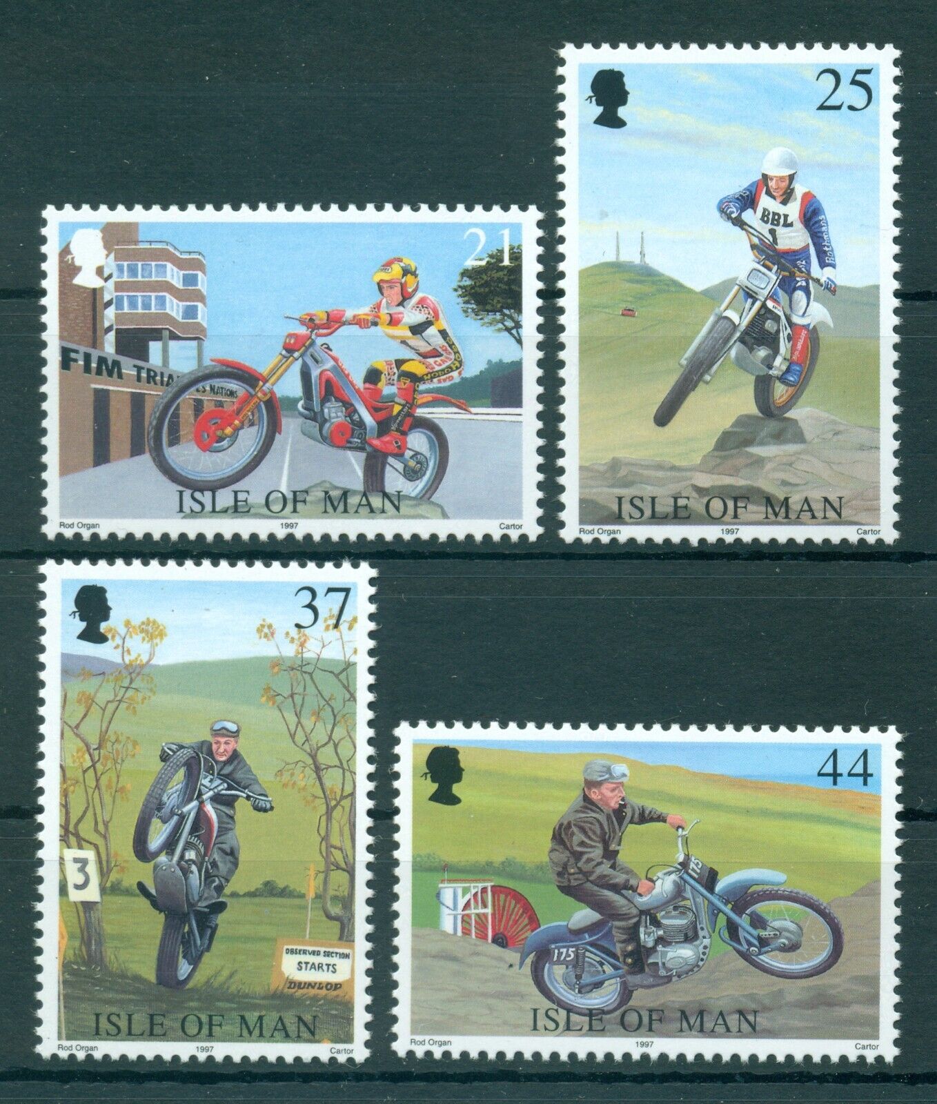 Isle of Man 1997 - Motociclism, serie neuzata