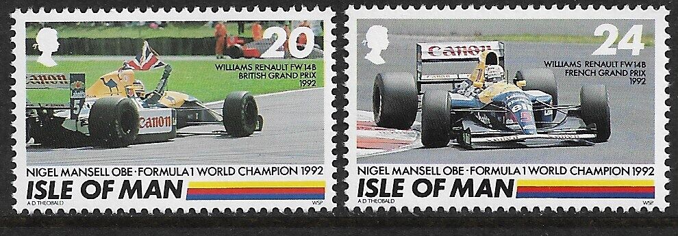 Isle of Man 1992 - Nigel Mansell, Formula 1, serie neuzata