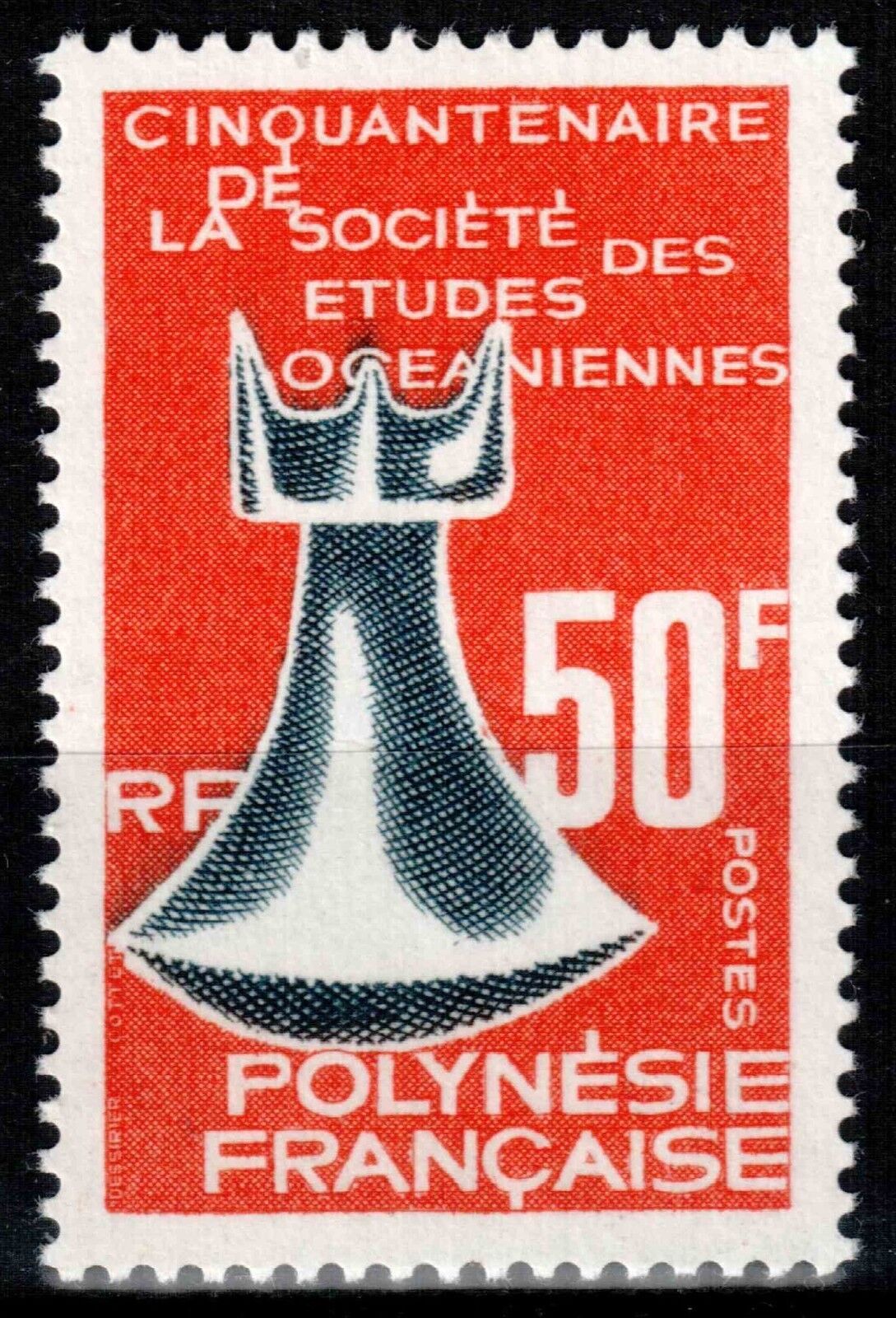 Polinezia Franceza 1967 - Oceanografie, neuzat