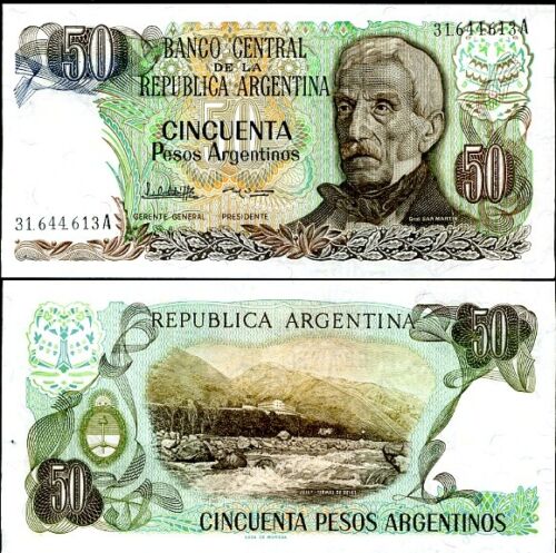 Argentina 1983 - 50 pesos UNC